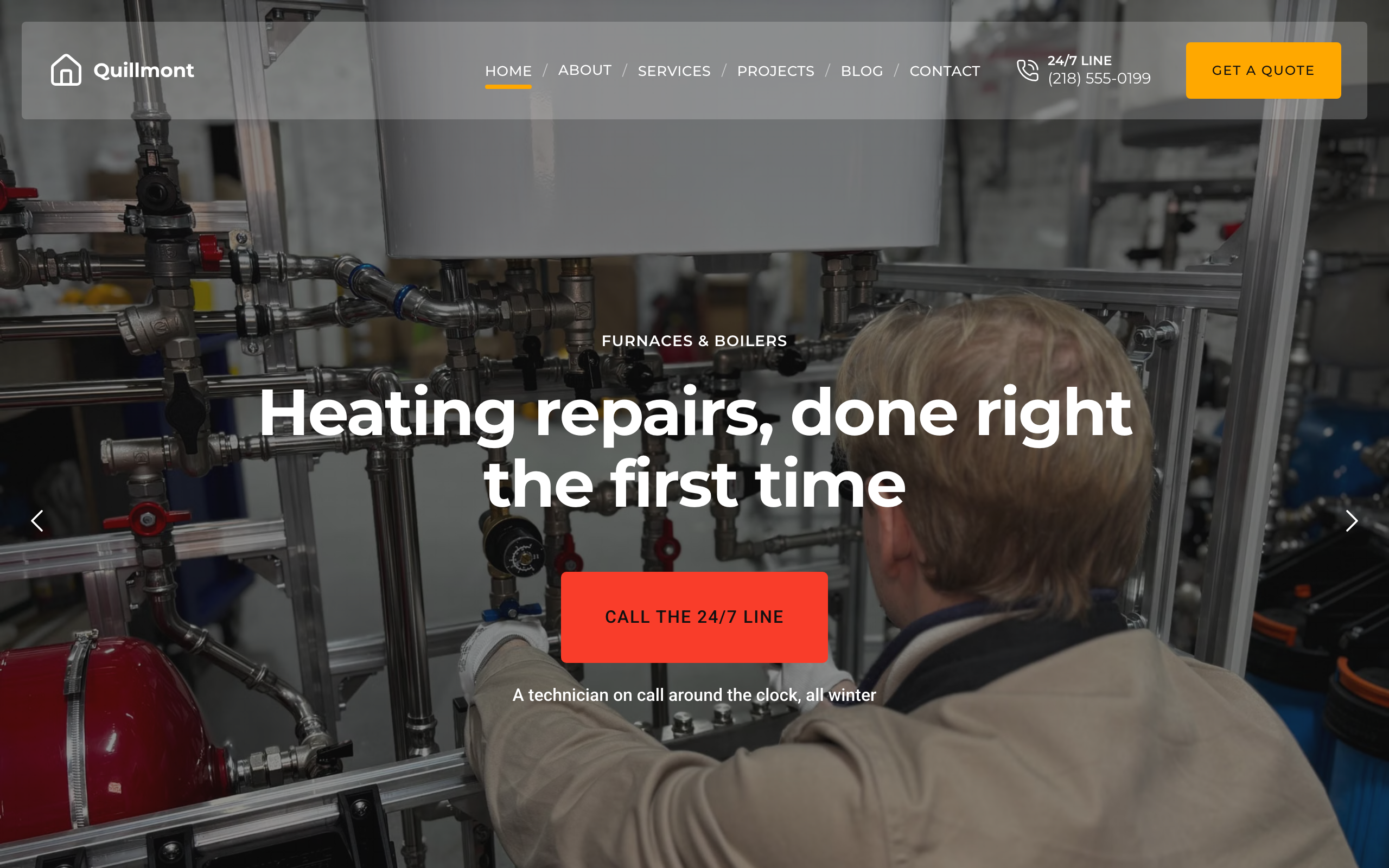 Flue template
